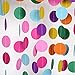 Oyep 2Pack Paper Garland Decorations Circle Dots Paper Garland for Room Party Decorations(26Feet Long Set of 2) … (Rainbow)
