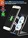 PASONOMI iPhone X Wireless Charger, Qi Fast Wireless Charging Stand for Samsung Galaxy S9 Plus S9+ S9 Note 8/5 S8 S8 Plus S7 S7 Edge, Standard Charge for iPhone X iPhone 8/8 Plus (No AC adapter)