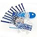 HailiCare Tooth Whitener, Teeth Whitening Gel Kit, White LED, 44% Dental Bleaching System