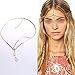 HuntGold Bohemia Headband Tassels Chain Crown Head Drop Pendant Hair Cuff