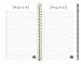 Bloom Daily Planners 2017 Calendar Year Daily Planner - Passion/Goal Organizer - Monthly Weekly Agenda Datebook Diary - January 2017 - December 2017 - 6