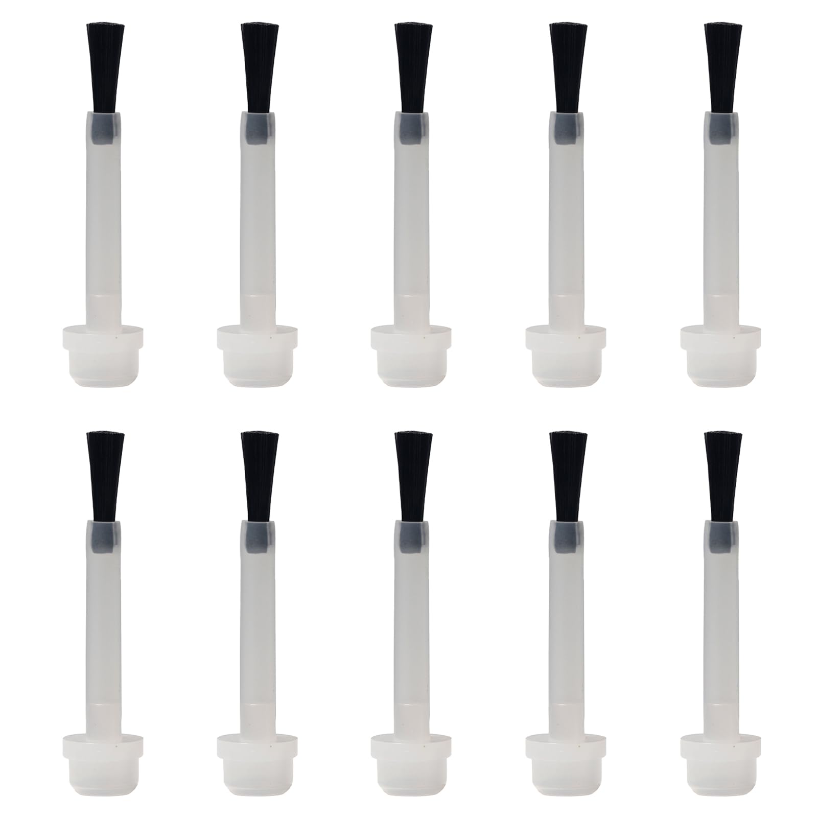 20pcs Nail Polish Replacement Brush, Nail Dipping Liquids Replacement Brushes Nail Shop Supplies for Dip Nail Polish Dipping Powder Base Coat Top Coat