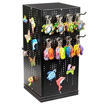 Amazon Com Metal Pegboard Counter Top Spinner Steel