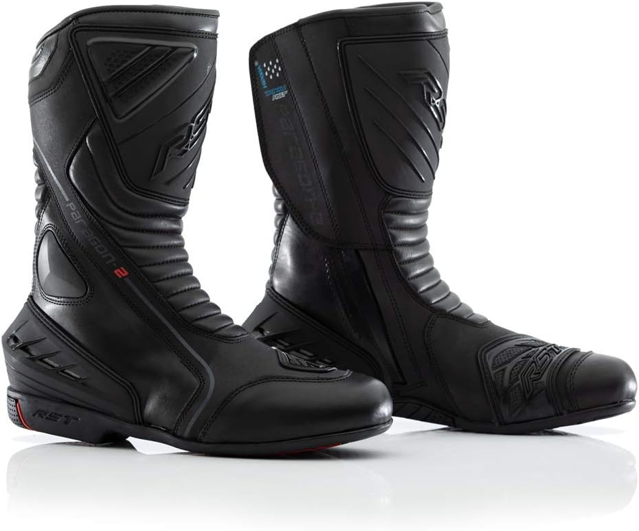 RST Paragon II WP CE 1568 motorcycle boot, black, 9 UK