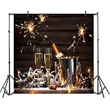 Leyiyi 7x7ft Photography Backdrop Happy New Year
