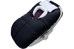 Winter Baby Car Seat Cover - Carseat Bunting Bag/Blanket Keep Baby Warm for Newborn Infant - Cold Weather Insulated Windproof