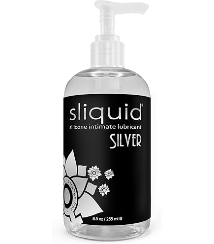 Amazon.com: Sliquid Silver Silicone Lube Glycerine & Paraben Free - 8.5 oz  Bottle : Health & Household