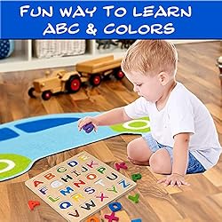 Magnetic Wooden Educational ABC Puzzle - Learn