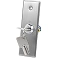 uxcell Key Switch Lock On/Off Exit Door Lock Emergency Door Release SPST for Access Control with 2 Keys