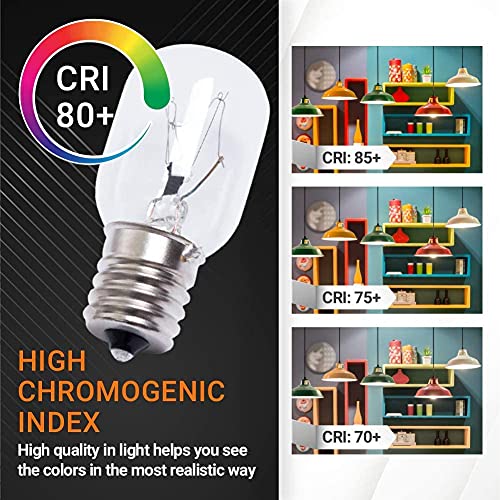 BlueStars 8206232A Whirlpool Microwave Light Bulb Kei 125v 40w