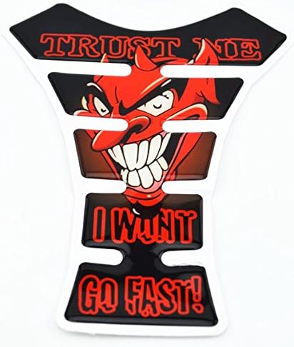 Motorcycle Tank Gas Protector Pad Sticker Fiber Rubber Decal Devil Fit For Honda CBR1000RR FIREBLADE 2008 2009 2010 2011 2012