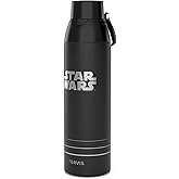 Tervis Venture Water Bottle Star Wars - Logo Made in USA Double Walled Insulated Tumbler Travel Cup Keeps Drinks Cold & Hot, 26oz, Stainless Steel