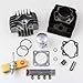 NICHE Cylinder Piston Gasket Head Top End Kit for Suzuki JR50 1978-2006
