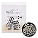 Angzhili 10 Bag Dental Orthodontic Rubber Bands,Elastic Rubber Bands,Orthodontic Supply 3.5 Oz (3/16