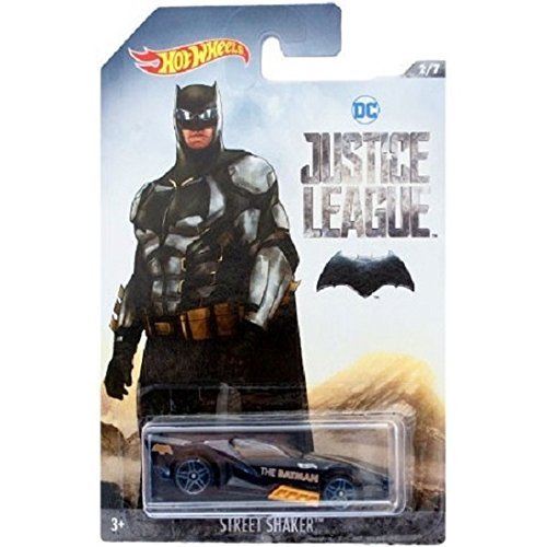 HOT WHEELS 1:64 BASICS - JUSTICE LEAGUE STREET SHAKER DWD02-999A