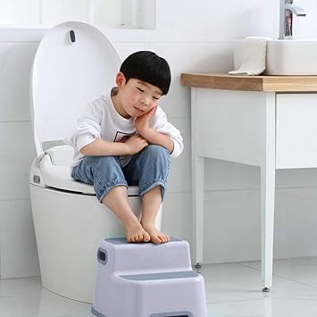 Rutschfester Tritthocker kinder Zweistufiger,Trittschemel für Kinder, 2