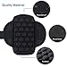 E Tronic Edge Workout Armband Phone Holder Case with Zipper Phone Pouch - Running Arm Band Cell Phone Holder for iPhone 12 11 X 8 7 & Galaxy S9 S8 S7 S6 Note Edge Pixel (Matte Black)