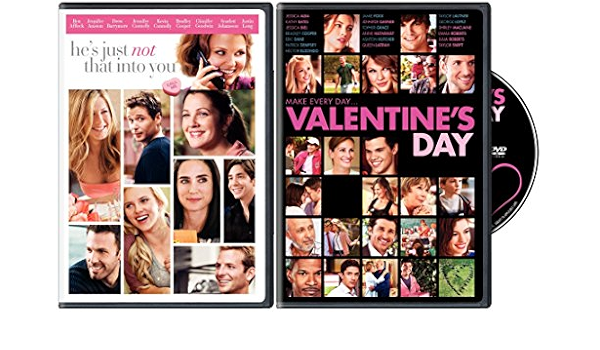 Amazon Com Valentine S Day He S Just Not That Into You Romance Movie Dvd Set Double Love Twice As Much Bradley Cooper Jennifer Garner Ben Affleck Jennifer Aniston Garry Marshall Movies Amazon Com Valentine S Day He S Just Not That Into You Romance Movie Dvd Set Double Love Twice As Much Bradley Cooper Jennifer Garner Ben Affleck Jennifer Aniston Garry Marshall Movies