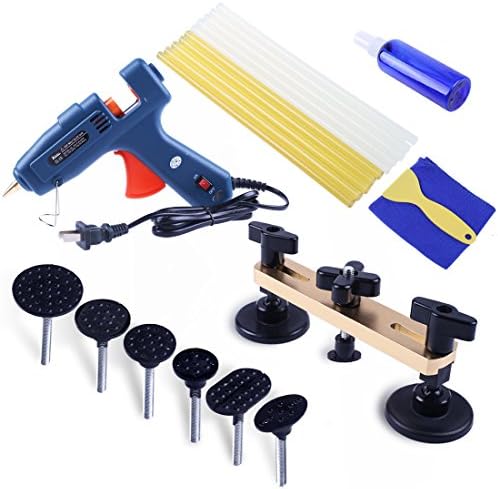 Zalaku PDR Tools Auto Paintless Dent Removal Tools PDR Glue Puller With 7pcs Glue Tabs