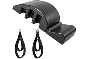 GREGYOUNG Pilates Barrel with Pilates Straps, Pilates Arc, Spine Corrector, Spine Fitter & Posture Support,Reformer Accessories for Back Flexibility, Rehabilitation, and Core Strength