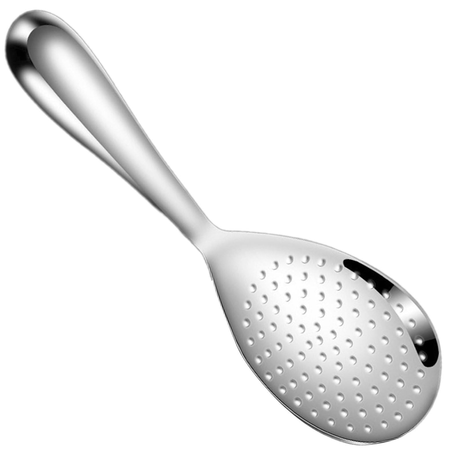 Rice Serving Spoon Stainless Steel Rice Paddle Scoop Non-Stick Rice Spoon Kitchen Utensil for Parties Dinner Kitchen Restaurant