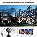 Snowflake Projector Light, YINLEE Led Christmas Lights Snow Falling Lights Indoor Halloween Outdoor Landscape Lighting Patio Garden Waterproof Lamp with Remote Control