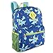 Boy's 6 in 1 Backpack Set With Lunch Bag, Pencil Case, Bottle, Keychain, Clip (Sharks)