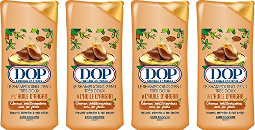DOP Super Gentle 2-in-1 Shampoo with Argan Oil, 400 ml