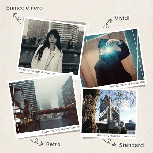 Maxmango D53 Compact Digital Camera Without Screen, Vintage Retro Camera 12 MP Capture Real Moments, Downloadable DIY Filters, USB-C, 8 GB SD Card Included, Up to 4000 Photos (Brown)