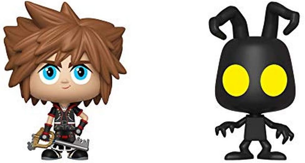 Funko VYNL 4" 2-Pack: Kingdom Hearts 3: Sora & Heartless, Multi, Collectable Vinyl Figure, Gift Idea, Official Merchandise