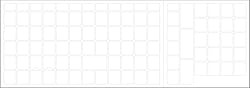 Online-Welcome Blank Keyboard Stickers Non