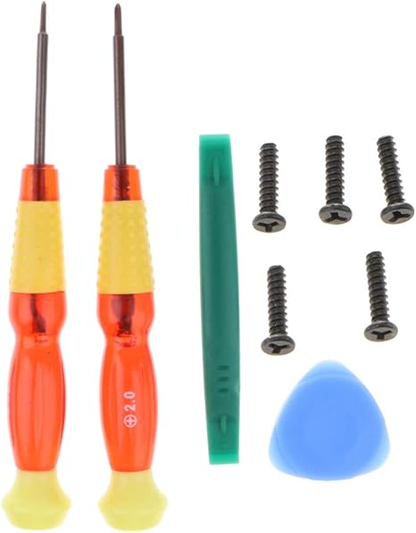 Baoblaze Kit Tournevis De Reparation Outil Demontage Vis A Tete Triangulaire Y De Rechange Tri Wing Wing De Joy Con Pour Vis Nintendo Switch Amazon Fr Jeux Video