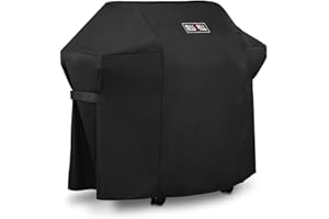 MISS GRILL MissGrill Grill Cover 7106 Cover for Weber Spirit 200 and 300 Series Gas Grill (Compared to 7106)，52 x 43-Inch Heavy Duty Waterproof & Weather Resistant Outdoor Barbeque Grill Covers