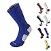 Swatom Men's Elite Socks Cushioned Dri-Fit Athletic Basketball Socks, Blue