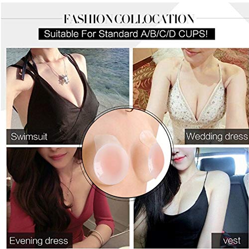 Adhesive Push Breast Boob Lift Nipple Cover Pasties Bra Shield Invisible Sticker