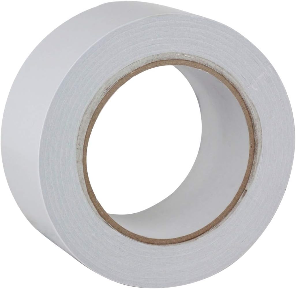 GTSE Clear Double Sided Tape, 50mm (2”) x 33m, Strong Wide Double Sided Sticky Tape for Craft Scrapbooking and Mounting Photos, 2 Rolls - Image 3