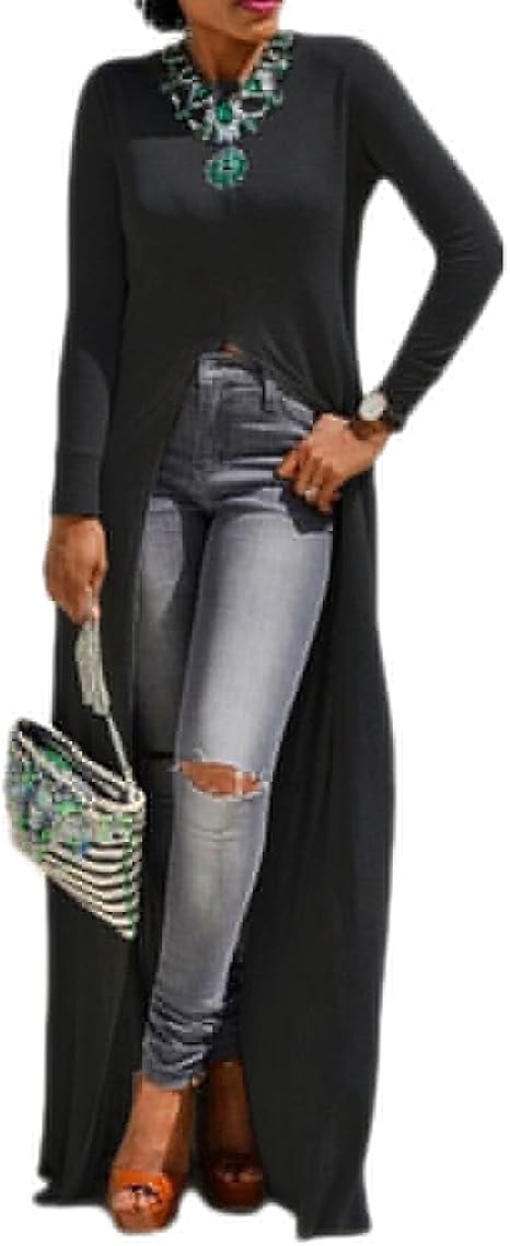 maxi top front split