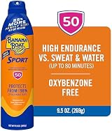 Banana Boat SPF 50 Sport Ultra Clear Spray Sunscreen 9.5oz Broad Spectrum UVA view 2
