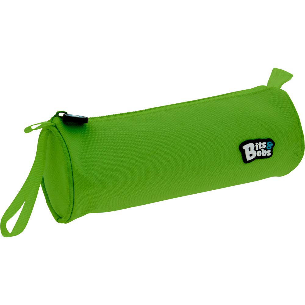 Grafoplas 37543720 Pencil Case Round Green 23 x 8 cm Bits & Bobs