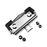 HAHIYO 2.76 Inches Silver Metal Clipboard Clips