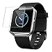 (2 Pack) Fitbit Blaze Screen Protector, FONTAR Premium HD Clear Tempered Glass Screen Protector for Fitbit Blaze Smart Watch, 9H Hardness Multi-layer Explosion-proof and Anti-Bubble Screen Guard