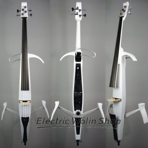 Yamaha SVC-50 Silent Cello, Pearl White