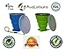AVALEISURE COLLAPSIBLE SILICONE TRAVEL CUP- the Genuine 10oz Foldable Drinking Mug with Lid, BPA Free, Water, Coffee, Tea & Snacks for Hiking, Camping, Picnic & Commuting to Work