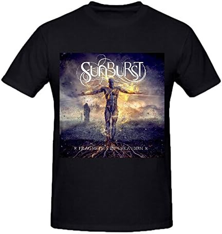 Timico Sunburst-Fragments of Creation Design Men T-Shirt