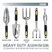 GardenHOME 8 Piece Garden Set 5 Heavy Duty Cast Aluminium Tools with Ergon, L, Otherthumb 1