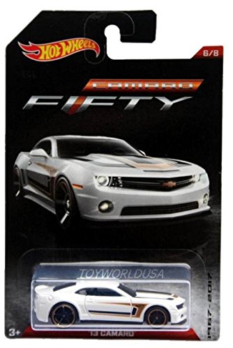 Hot Wheels Camaro Limited Edition 50th Anniversary White Camaro (2013) 6/8