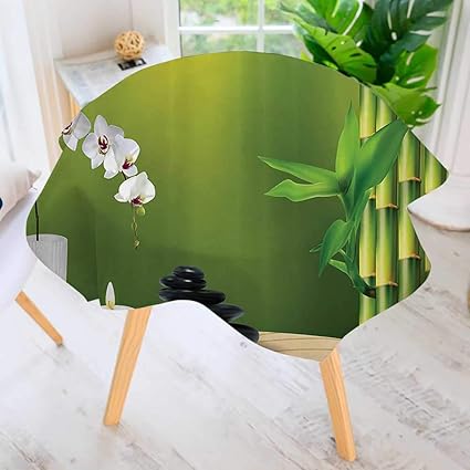 Amazon Com Philiphome Round Premium Tablecloth For Wedding