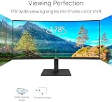 ASUS 34" Ultrawide Curved USB-C Docking Monitor VA34VCPSN QHD 100Hz Adaptive view 2