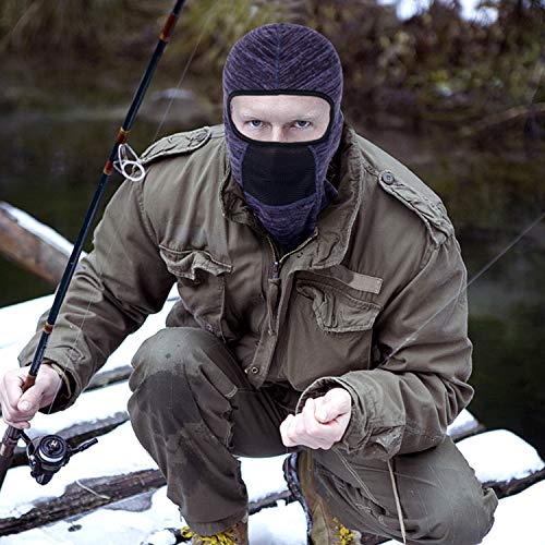 image for SAITAG Windproof Balaclava Ski Mask Cold Weather Keep Wram Face Mask f