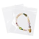 3x3 Inches Small Plastic Zip Bags,Clear Resealable